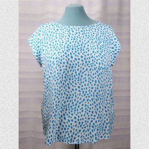 joie rancher silk top